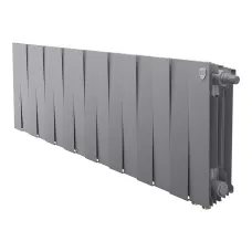 Биметаллический радиатор Royal Thermo PianoForte 300 Серебристый VR80 (16 секций)