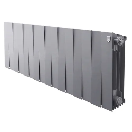 Биметаллический радиатор Royal Thermo PianoForte 300 Серебристый (16 секций)