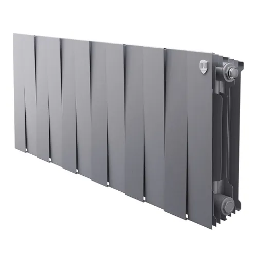 Биметаллический радиатор Royal Thermo PianoForte 300 Серебристый (12 секций)