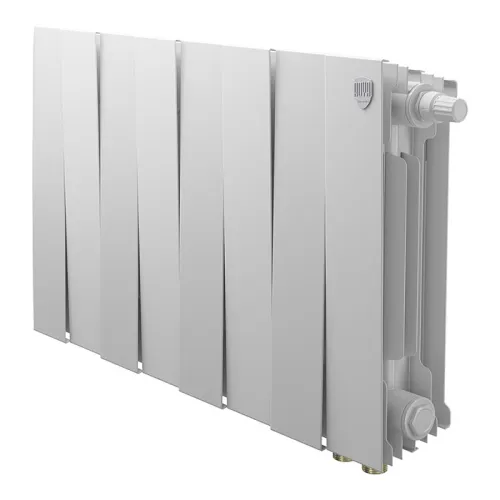 Биметаллический радиатор Royal Thermo PianoForte 300 Белый VR80 (8 секций)