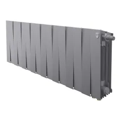 Биметаллический радиатор Royal Thermo PianoForte 300 Silver Satin VDR80 (16 секций)