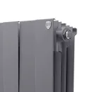Биметаллический радиатор Royal Thermo PianoForte 300 /Silver Satin (14 секций)
