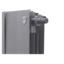 Биметаллический радиатор Royal Thermo PianoForte 300 /Silver Satin (12 секций) VDR