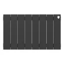 Биметаллический радиатор Royal Thermo PianoForte 300 /Noir Sable (8 секций)