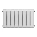 Биметаллический радиатор Royal Thermo PianoForte 300 /Bianco Traffico (8 секций)