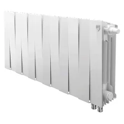 Биметаллический радиатор Royal Thermo PianoForte 300 /Bianco Traffico (12 секций) VDR