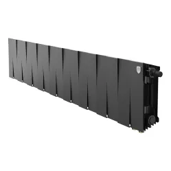 Биметаллический радиатор Royal Thermo PianoForte 200 Чёрный VR80 (18 секций)