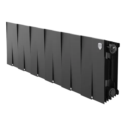 Биметаллический радиатор Royal Thermo PianoForte 200 Чёрный (12 секций)
