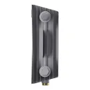 Биметаллический радиатор Royal Thermo PianoForte 200 Серебристый VR80 (12 секций)