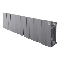 Биметаллический радиатор Royal Thermo PianoForte 200 Серебристый (16 секций)
