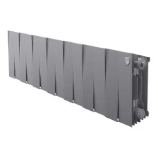Биметаллический радиатор Royal Thermo PianoForte 200 Серебристый (14 секций)