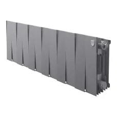 Биметаллический радиатор Royal Thermo PianoForte 200 Серебристый (12 секций)