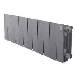 Биметаллический радиатор Royal Thermo PianoForte 200 Серебристый (12 секций)