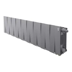 Биметаллический радиатор Royal Thermo PianoForte 200 /Silver Satin (18 секций) VDR