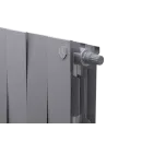 Биметаллический радиатор Royal Thermo PianoForte 200 /Silver Satin (18 секций) VDR