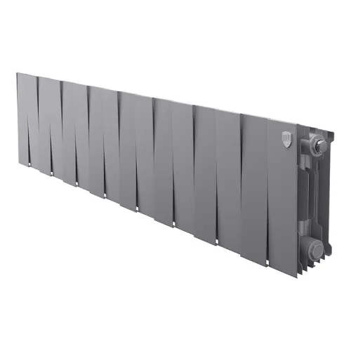 Биметаллический радиатор Royal Thermo PianoForte 200 /Silver Satin (16 секций)