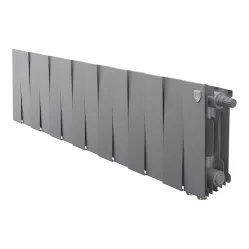 Биметаллический радиатор Royal Thermo PianoForte 200 /Silver Satin (14 секций) VDR