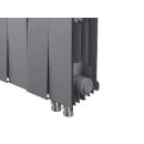 Биметаллический радиатор Royal Thermo PianoForte 200 /Silver Satin (14 секций) VDR