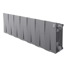 Биметаллический радиатор Royal Thermo PianoForte 200 /Silver Satin (14 секций)