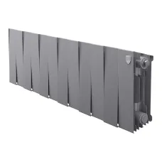 Биметаллический радиатор Royal Thermo PianoForte 200 /Silver Satin (12 секций)