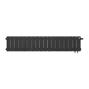 Биметаллический радиатор Royal Thermo PianoForte 200 /Noir Sable (18 секций) VDR