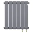 Биметаллический радиатор Royal Thermo Infinity 500 Silver Satin VR80 (6 секций)
