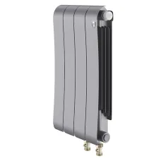 Биметаллический радиатор Royal Thermo Infinity 500 Silver Satin VR80 (4 секции)