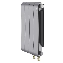 Биметаллический радиатор Royal Thermo Infinity 500 Silver Satin VR80 (4 секции)