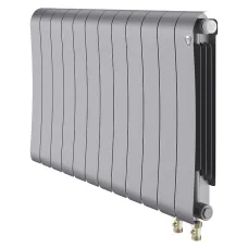 Биметаллический радиатор Royal Thermo Infinity 500 Silver Satin VR80 (12 секций)
