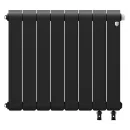 Биметаллический радиатор Royal Thermo Infinity 500 Noir Sable VR80 (8 секций)