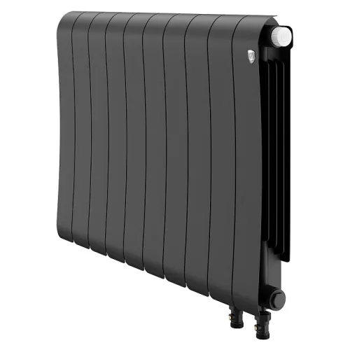 Биметаллический радиатор Royal Thermo Infinity 500 Noir Sable VR80 (10 секций)