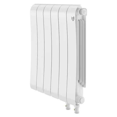 Биметаллический радиатор Royal Thermo Infinity 500 Bianco Traffico VR80 (6 секций)