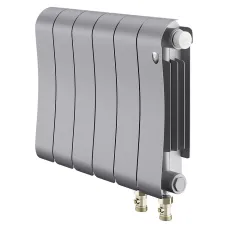 Биметаллический радиатор Royal Thermo Infinity 300 Silver Satin VR80 (6 секций)
