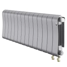 Биметаллический радиатор Royal Thermo Infinity 300 Silver Satin VR80 (14 секций)