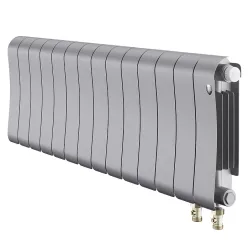 Биметаллический радиатор Royal Thermo Infinity 300 Silver Satin VR80 (14 секций)