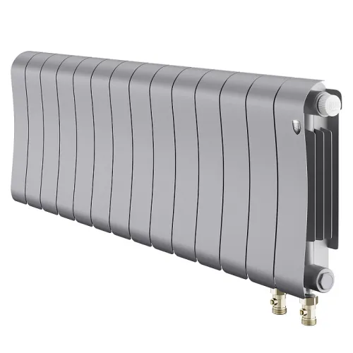 Биметаллический радиатор Royal Thermo Infinity 300 Silver Satin VR80 (14 секций)