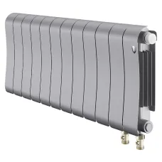Биметаллический радиатор Royal Thermo Infinity 300 Silver Satin VR80 (12 секций)