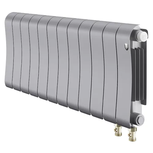 Биметаллический радиатор Royal Thermo Infinity 300 Silver Satin VR80 (12 секций)