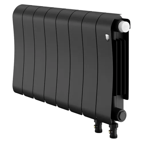 Биметаллический радиатор Royal Thermo Infinity 300 Noir Sable VR80 (8 секций)