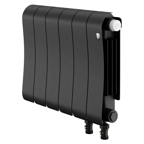 Биметаллический радиатор Royal Thermo Infinity 300 Noir Sable VR80 (6 секций)