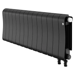 Биметаллический радиатор Royal Thermo Infinity 300 Noir Sable VR80 (14 секций)