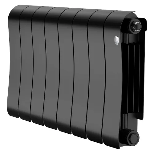 Биметаллический радиатор Royal Thermo Infinity 300 Noir Sable (8 секций)