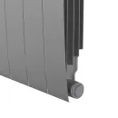 Биметаллический радиатор Royal Thermo BiLiner 500 Silver Satin VR80 (4 секции)
