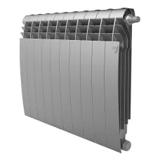 Биметаллический радиатор Royal Thermo BiLiner 500 Silver Satin VR80 (10 секций)