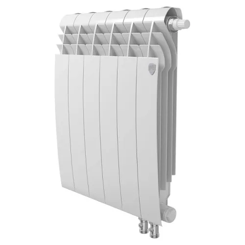 Биметаллический радиатор Royal Thermo BiLiner 500 /Bianco Traffico VR (6 секций)