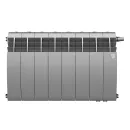 Биметаллический радиатор Royal Thermo BiLiner 350 Silver Satin VR80 (8 секций)