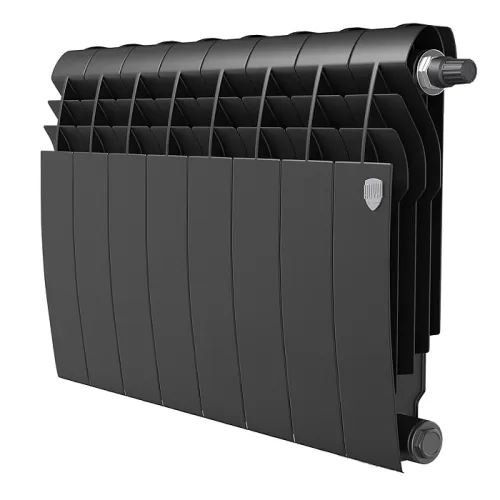 Биметаллический радиатор Royal Thermo BiLiner 350 Noir Sable VR80 (8 секций)
