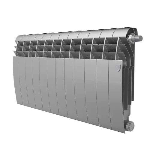 Биметаллический радиатор Royal Thermo BiLiner 350 /Silver Satin VR (12 секций)