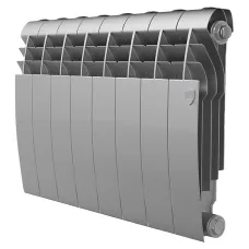Биметаллический радиатор Royal Thermo BiLiner 350 /Silver Satin (8 секций)