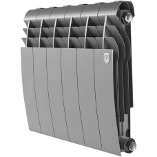 Биметаллический радиатор Royal Thermo BiLiner 350 /Silver Satin (6 секций)